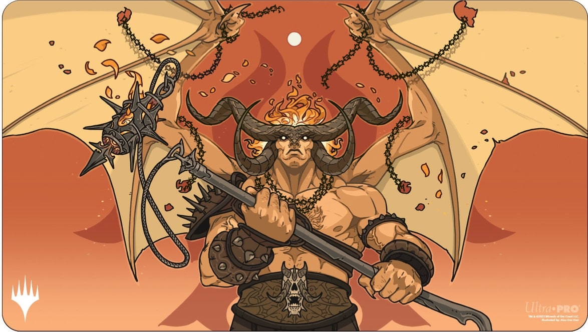 Ultra Pro Murders at Karlov Manor Rakdos, Patron of Chaos Playmat image 0